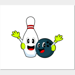 Bowling pin Bowling Bowling ball Posters and Art